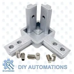 Corner 3-Way 40x40 (Silver) Image